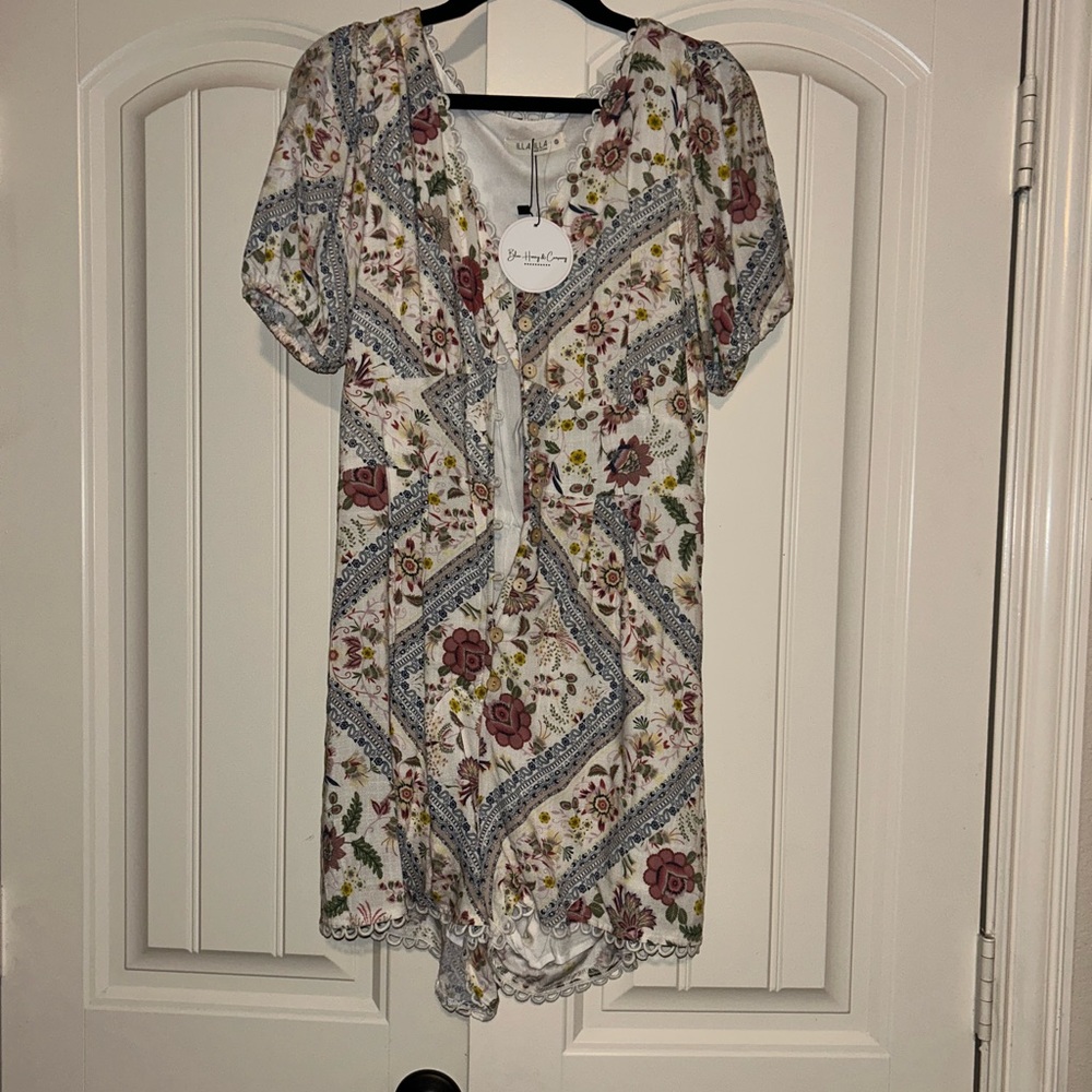 Floral Romper